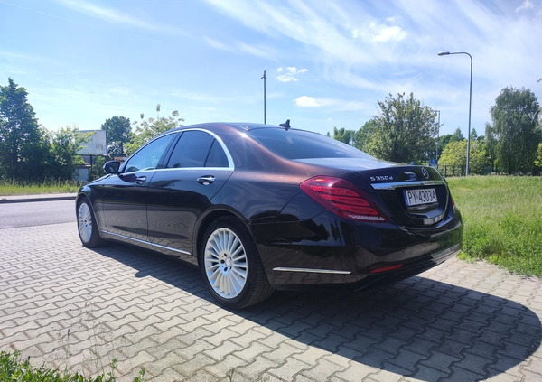 Mercedes-Benz Klasa S cena 149900 przebieg: 323904, rok produkcji 2015 z Konin małe 301